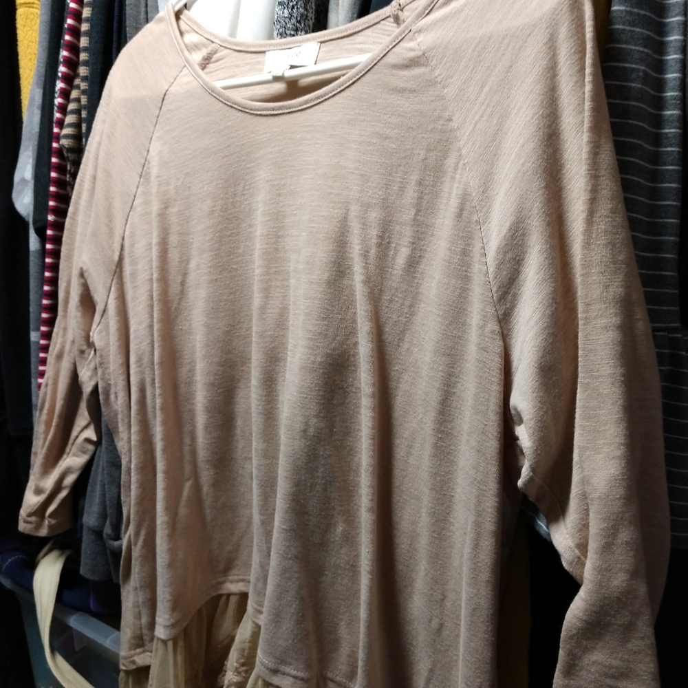 Tunic type shirt